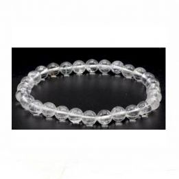 Pulsera 6mm Cristal de Roca